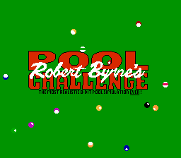 Robert Byrne's Pool Challenge (unreleased)